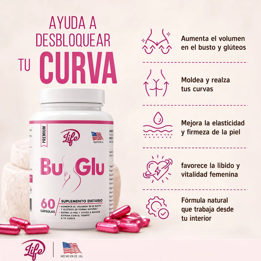 BU-GLU — 60 Cápsulas