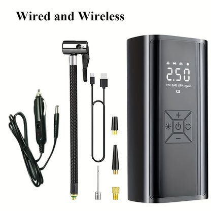 COMPRESOR DE AIRE CON WIRELESS DIGITAL EG-216 (30/20 UND X CAJA )