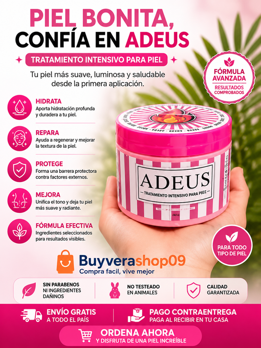 ADEUS Crema Corporal Intensiva para Estrías 300 g