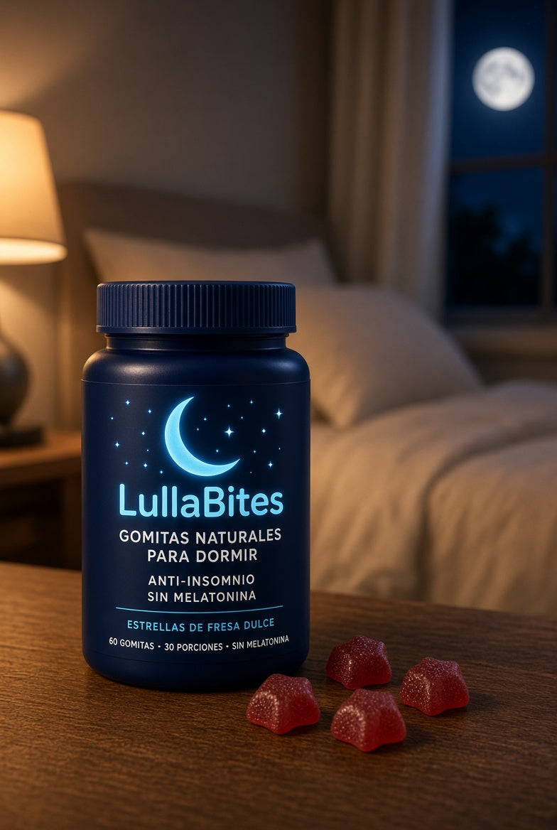 🌙 LULLABITES — GOMITAS NATURALES PARA DORMIR SIN MELATONINA