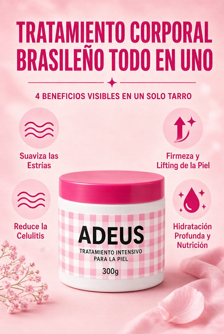 ADEUS Crema Corporal Intensiva para Estrías 300 g